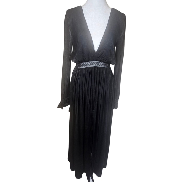 TJD (The Jetset Diaries) Black Maxi ‎ Dress - Picture 3 of 15